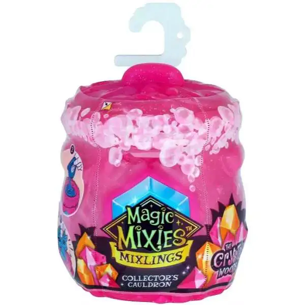 Magic Mixies Mixlings Series 3 The Crystal Woods Collector's Cauldron Mystery Pack [1 RANDOM Figures & Magic Wands]