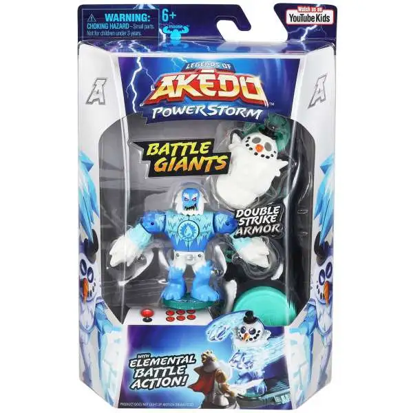 Legends of Akedo PowerStorm Battle Giants Shatterclaw Mini Battling Action Figure