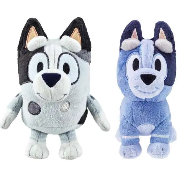 Bluey Muffins & Socks 7-Inch Plush 2-Pack