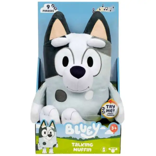 Bluey Muffin 14-Inch Talking Plush