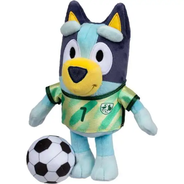 Bluey & Friends Soccer Bluey 8-Inch Plush