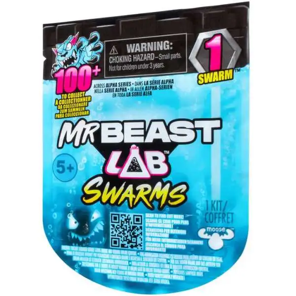 MrBeast Lab Swarms Mini Figure Mystery Single Pack [1 RANDOM Figure!]