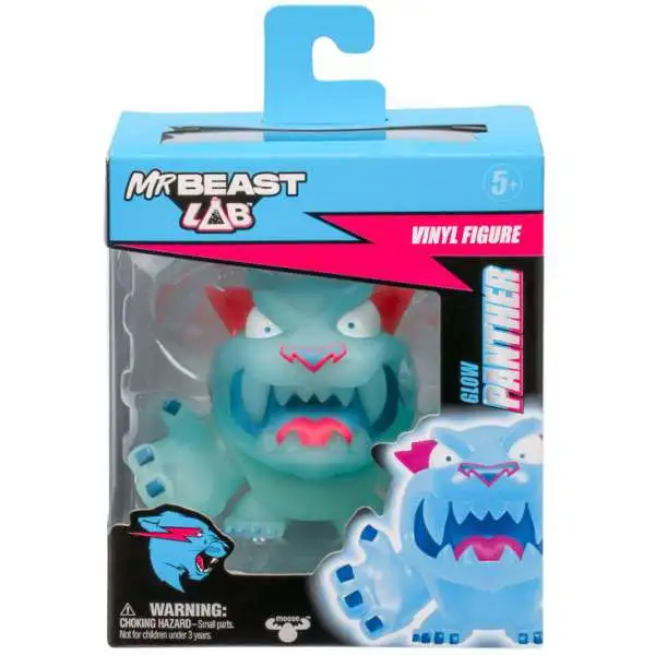 MrBeast Lab Glow Panther 3.5-Inch Vinyl Figure