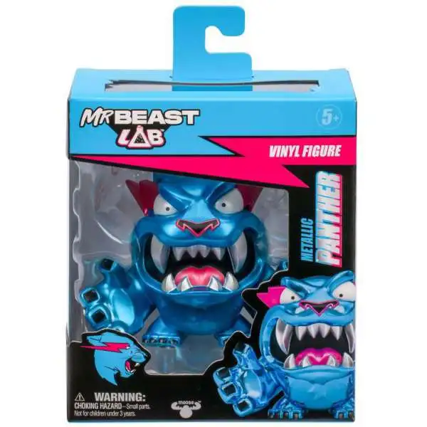 MrBeast Lab Metallic Panther 3.5-Inch Vinyl Figure