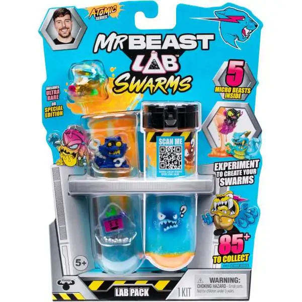 MrBeast Lab Swarms Atomic Series 1 Mystery Pack Moose Toys - ToyWiz