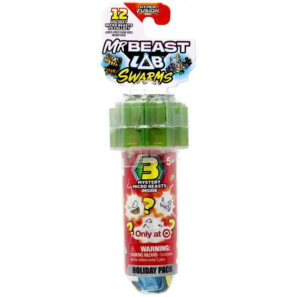 MrBeast Lab Swarms Hyper Fusion Series HOLIDAY Exclusive Test Tube