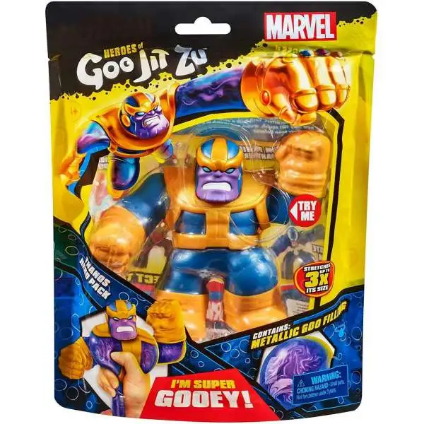 Heroes of Goo Jit Zu Marvel Thanos Action Figure