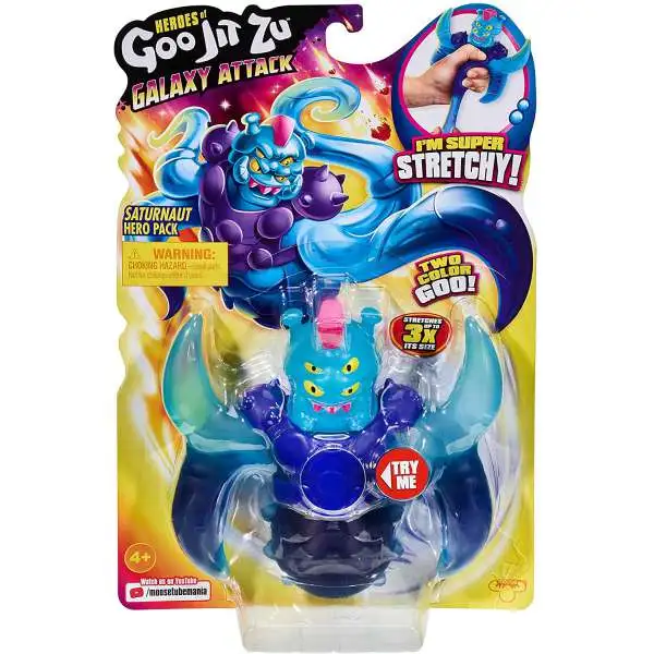 goo jit zu galaxy attack セット Heroes of Goo Jit Zu Galaxy Attack Saturnaut Action Figure Moose