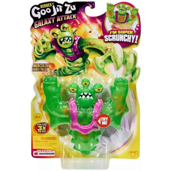 Heroes of Goo Jit Zu Galaxy Attack Merculok Action Figure