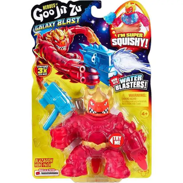 Heroes of Goo Jit Zu Galaxy Blast Blazagon Action Figure [Damaged Package]
