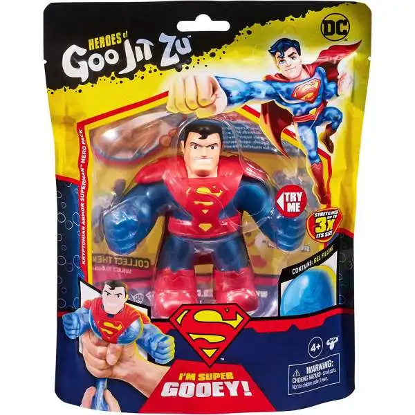 Heroes of Goo Jit Zu DC Kryptonian Armor Superman Action Figure