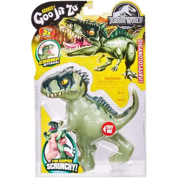 Heroes of Goo Jit Zu Jurassic World Giganotosaurus Action Figure