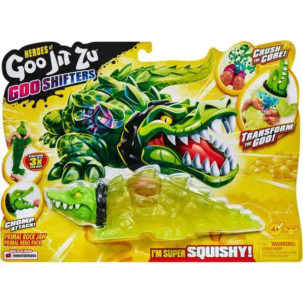 Heroes of Goo Jit Zu Goo Shifters Primal Rock Jaw Action Figure