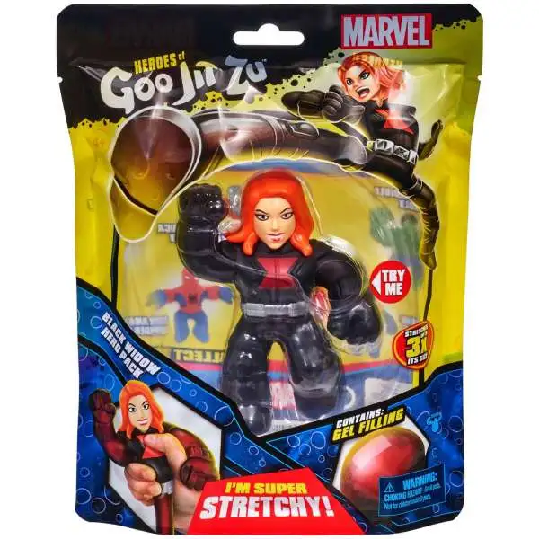 Heroes of Goo Jit Zu Marvel Black Widow Action Figure