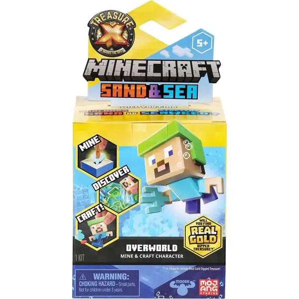 Treasure X Minecraft Series 5 Sand & Sea Mystery Pack [1 RANDOM Mini Figure]