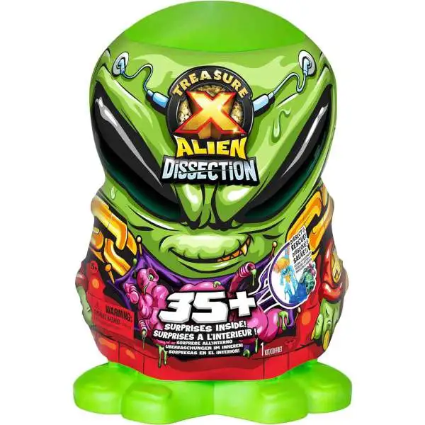 Treasure X Alien Dissection Mega Playset 35 Surprises, Loose Moose