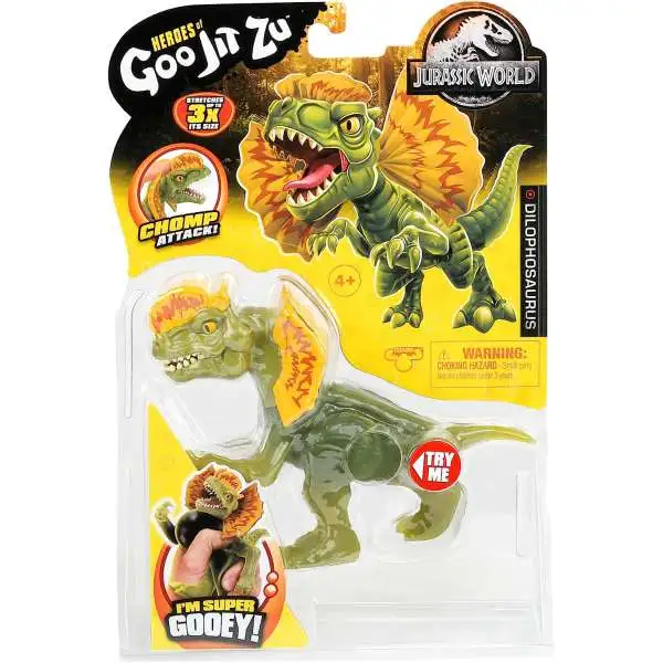 Heroes of Goo Jit Zu Jurassic World Dilophosaurus Action Figure