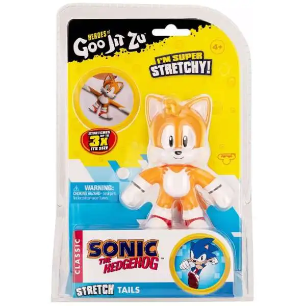 Heroes of Goo Jit Zu Sonic the Hedgehog Tails Action Figure [Classic, Stretch Tails!]