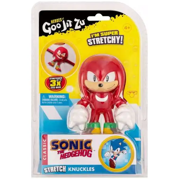 Heroes of Goo Jit Zu Sonic the Hedgehog Knuckles Action Figure [Classic, Stretch Knuckles!]