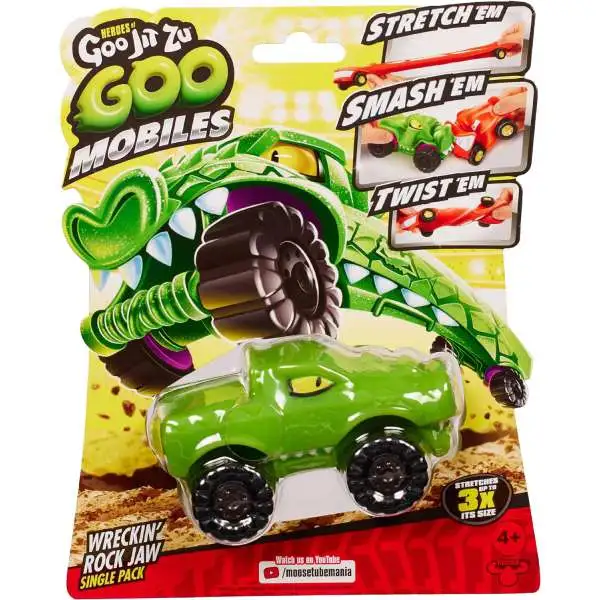 Heroes of Goo Jit Zu Goo Mobiles Wreckin' Rock Jaw Single Pack