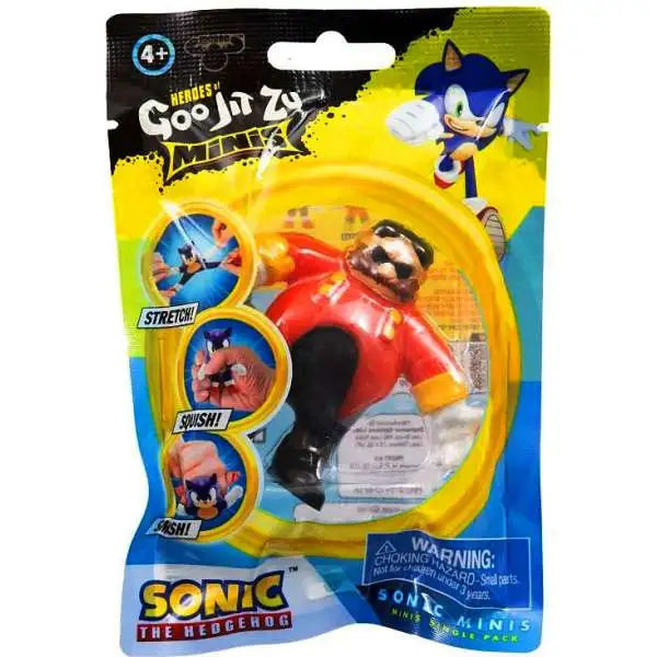 Boneco Sonic The Hedgehog Gold Classic Heroes Of Goo Jit Zu Moose