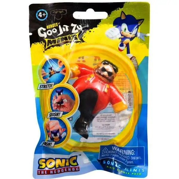 Boneco Sonic The Hedgehog: Herois de Goo Jit Zu