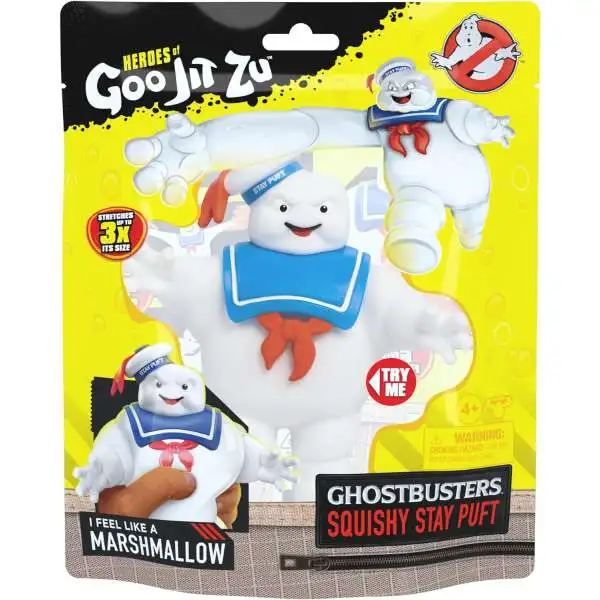 Heroes of Goo Jit Zu Ghostbusters Stay Puft Marshmallow Man Action Figure [Squishy, Feels Like a Marshmallow]