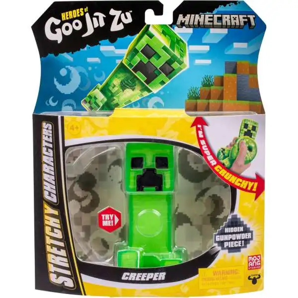 Heroes of Goo Jit Zu Minecraft Creeper Action Figure