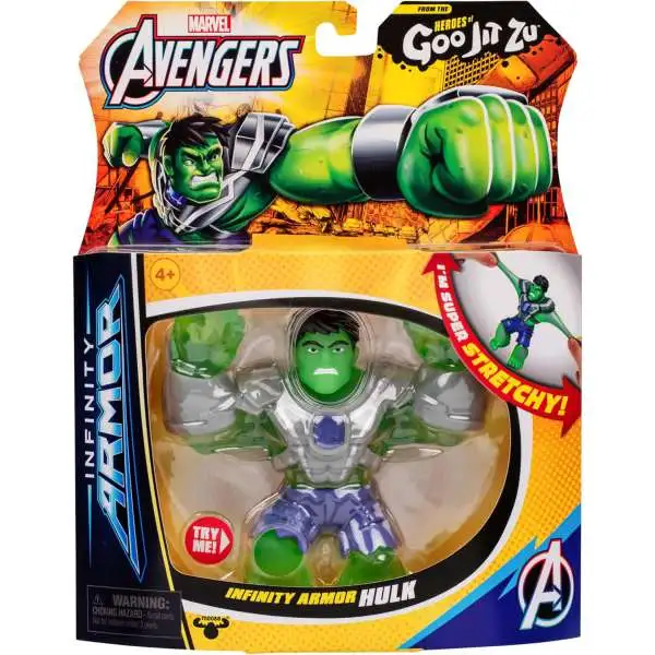 Heroes of Goo Jit Zu Marvel Avengers Infinity Armor Hulk Action Figure