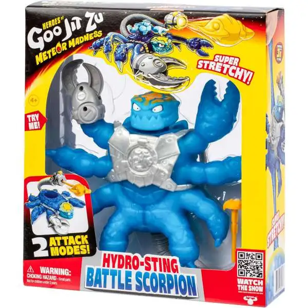 Heroes of Goo Jit Zu Meteor Madness Hydro-Sting Battle Scorpion