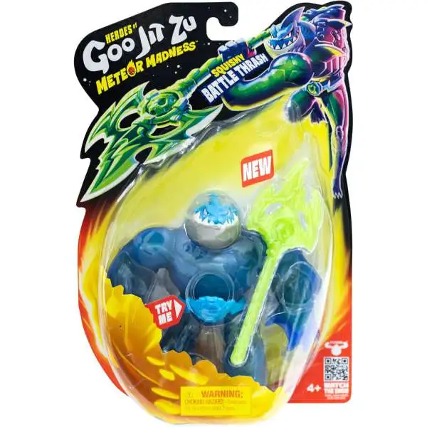 Heroes of Goo Jit Zu Meteor Madness Battle Thrash Action Figure [Squishy]