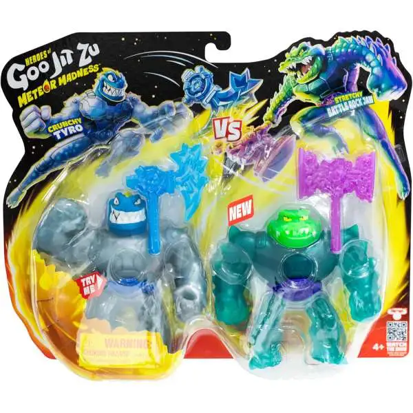 Heroes of Goo Jit Zu Meteor Madness Crunchy Tyro Stretchy Battle