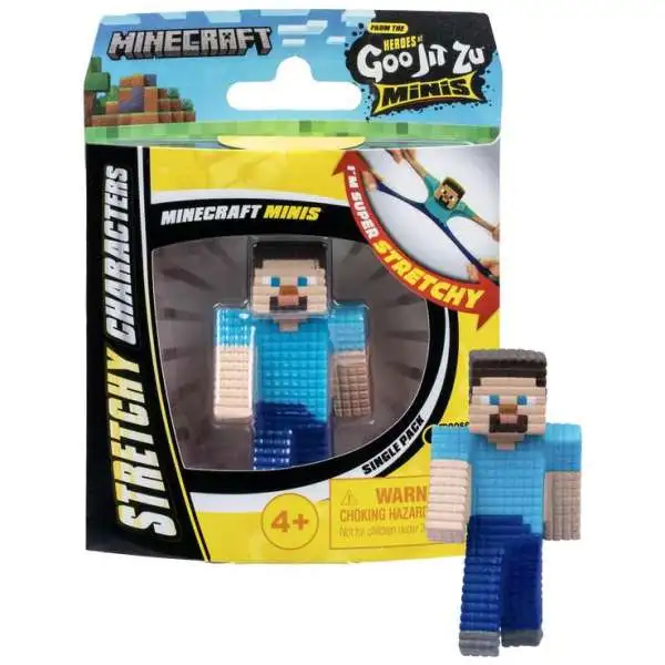 Heroes of Goo Jit Zu Minecraft Steve 3-Inch Mini Figure