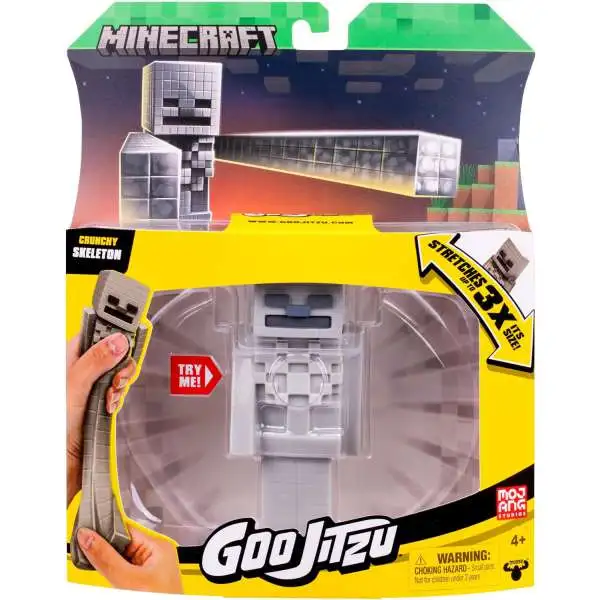 Heroes of Goo Jit Zu Minecraft Skeleton Action Figure Moose Toys