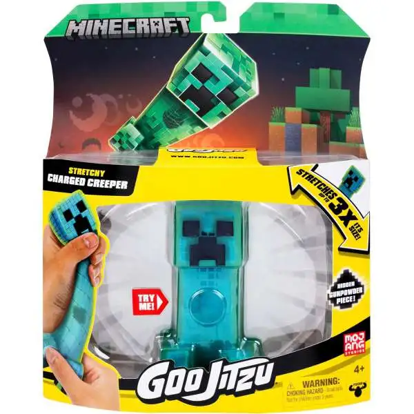 Heroes of Goo Jit Zu Minecraft Charged Creeper 4.5 Action Figure