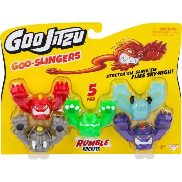 Heroes of Goo Jit Zu Goo-Slingers Rumble Rockets 5-Pack