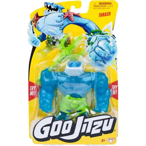 Heroes of Goo Jit Zu Thrash Action Figure [Metal Wave]