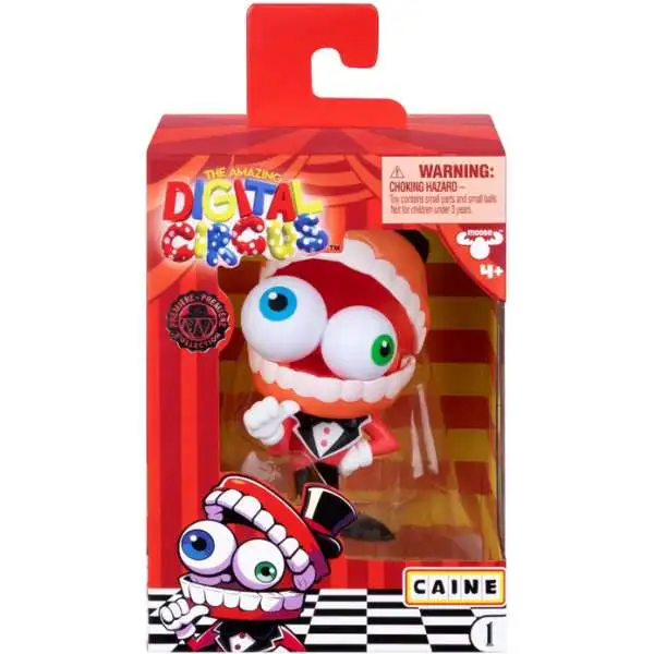 The Amazing Digital Circus Caine 4-Inch Vinyl Figure