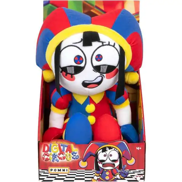 The Amazing Digital Circus Pomni 12-Inch Deluxe Plush Figure