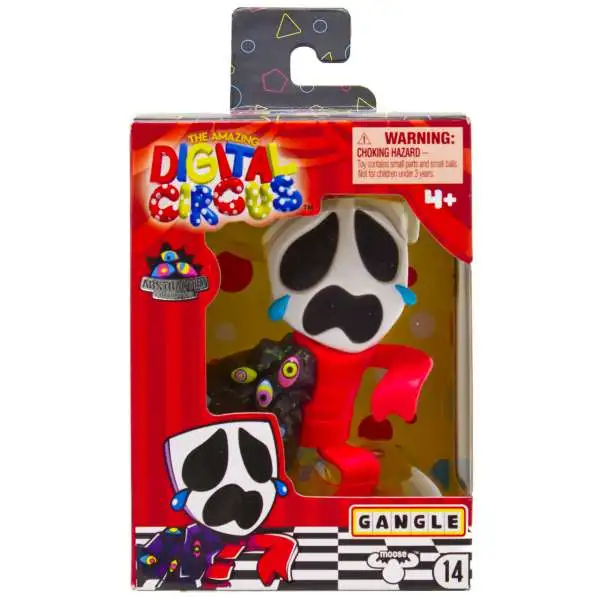 The Amazing Digital Circus Abstracted Collection Gangle 4-Inch Vinyl Figure