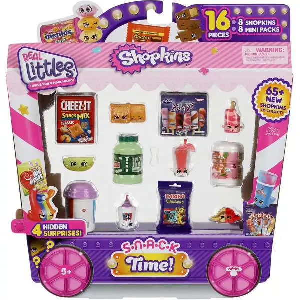 Shopkins Real Littles Season 16 Snack Time! 16-Piece Collector Pack