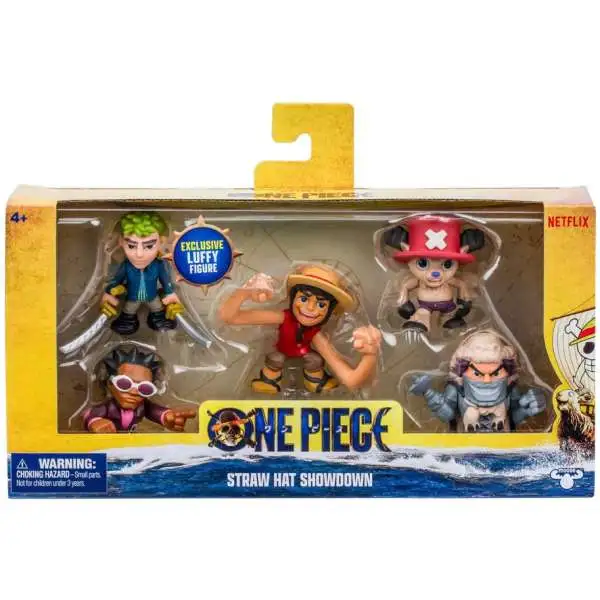 One Piece Straw hat Showdown 2 Mini Figure 5-Pack Moose Toys - ToyWiz