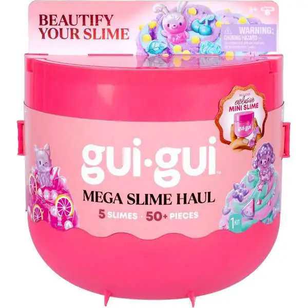 Gui-Gui Mega Slime Haul [5 Slimes, 50+ Pieces]