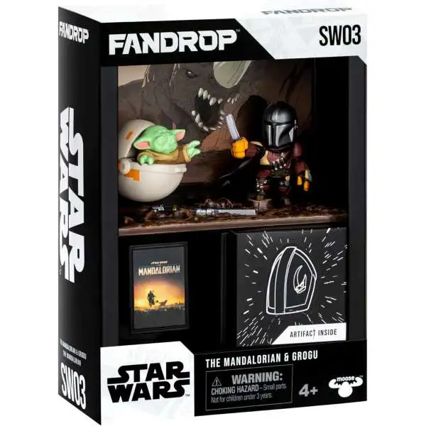 Disney Star Wars Fandrop The Mandalorian & Grogu Diorama Figure Set SW03