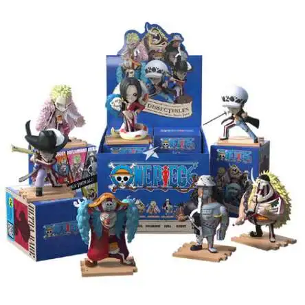 Freeny's Hidden Dissectibles Series 4 One Piece Warlords Edition Mini Figure PVC Blind Box [6 Packs]