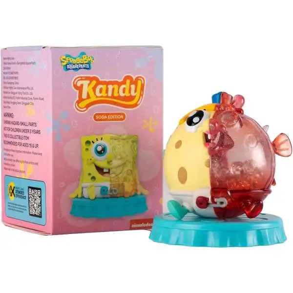 Freeny's Hidden Dissectibles Kandy x Spongebob Squarepants Soda Edition 4-Inch Mini Figure PVC Blind Pack [1 RANDOM Figure]