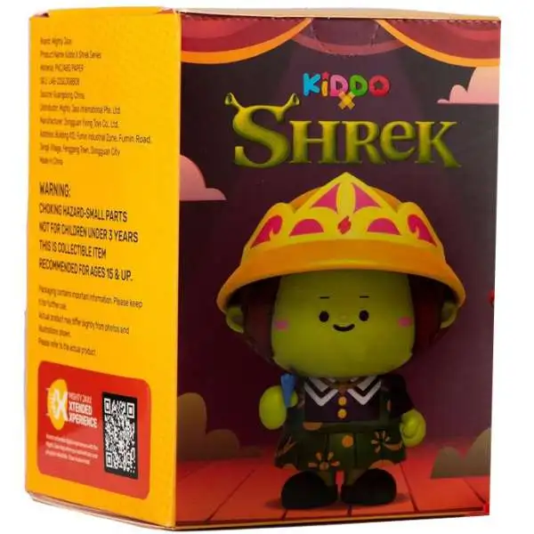 Kiddo x Shrek 4-Inch Mini Figure PVC Blind Pack [1 RANDOM Figure]