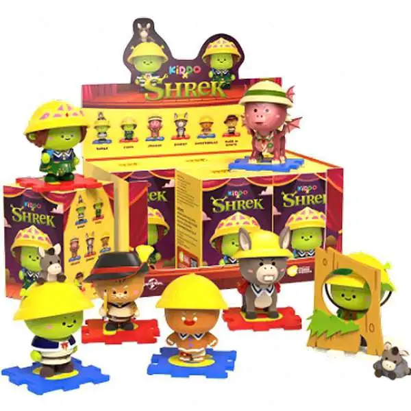Kiddo x Shrek 4-Inch Mini Figure PVC Blind Box [6 Packs]