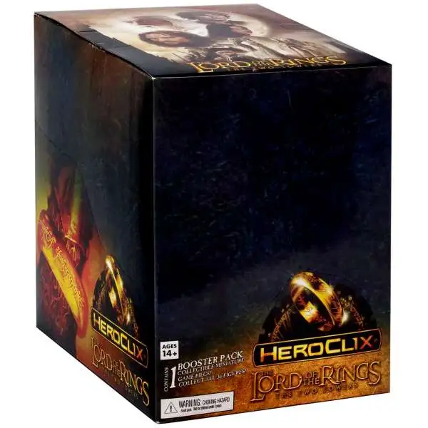 The Lord of the Rings HeroClix The Two Towers Booster Brick Box [6 Booster Bricks]
