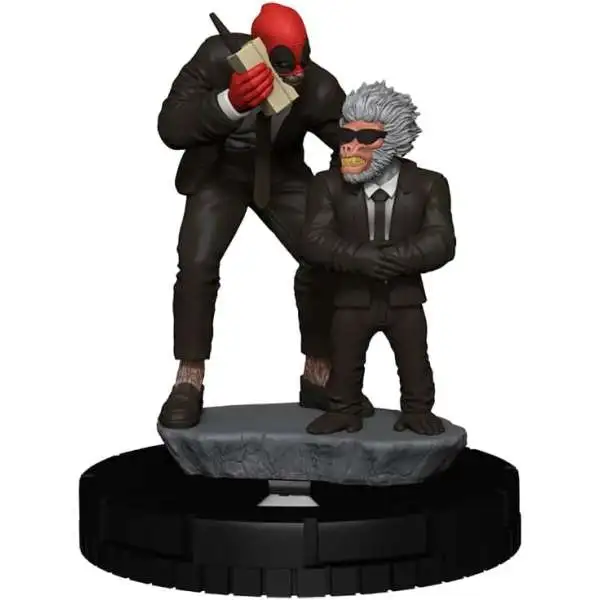 Marvel HeroClix Deadpool Weapon X Deadpool & Hit Monkey Heist Pack